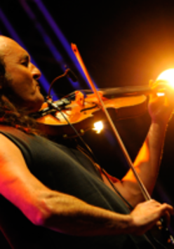 Photo of a man playing the violin