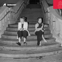 Graphics promoting the concert