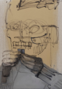 Graphics promoting the exhibition