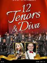 poster of 12 Tenors & Diva concert