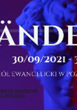 Poster with information about the event