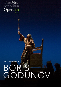 The poster shows a man in a golden cloak rising up from the throne behind him. The man is holding a scepter in his hand