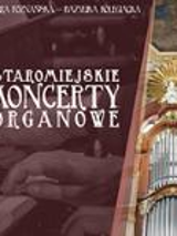 White letters with the name of the cycle on a brown background, the picture of pipe organs on the right.