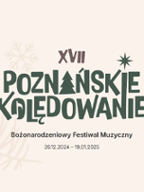 Festival poster - the name of the festival and information about it.