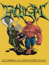 Graphics promoting the concert