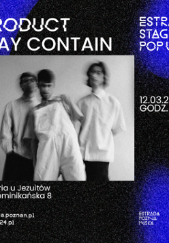 Graphics promoting the concert