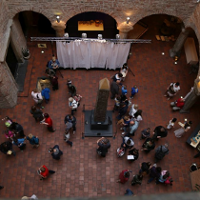 Queueing for a museum