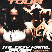 Graphics promoting the concert