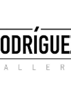 Black inscriptions on white background - the name of the gallery