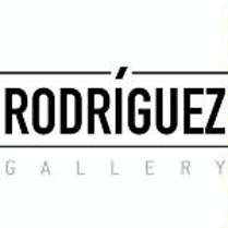 Black inscriptions on white background - the name of the gallery