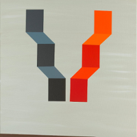 Graphics promoting the exhibition