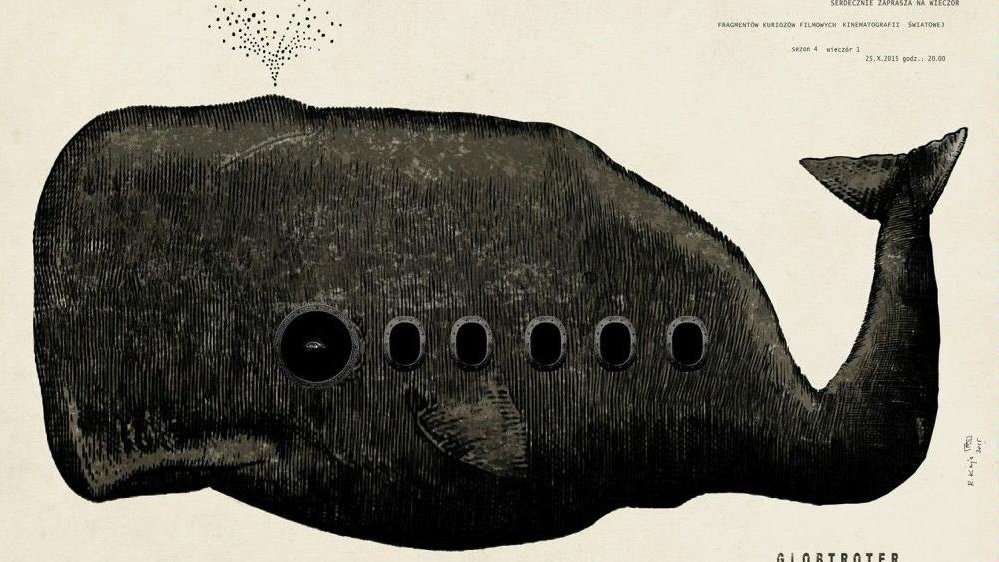 Ryszard Kaja's poster: "Globtroter"