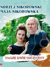 Graphics promoting the concert