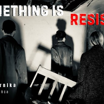 Graphics promoting the spectacle