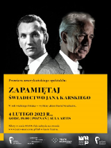 Spectacle poster with information about the event.