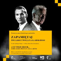 Spectacle poster with information about the event.