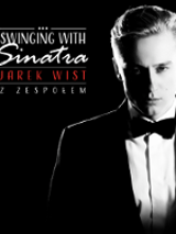 Black and white concert poster.