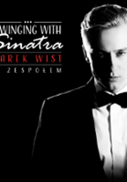 Black and white concert poster.