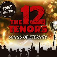 Graphics promoting the concert