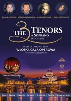 Graphics promoting the concert