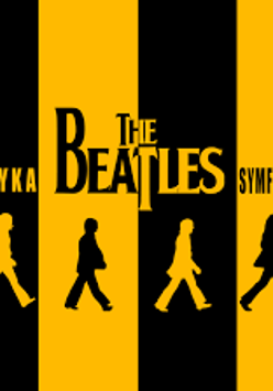 Graphics promoting the concert