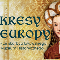 Graphics promoting the exhibition