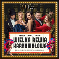 Graphics promoting the concert