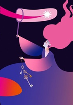 Graphics promoting the event