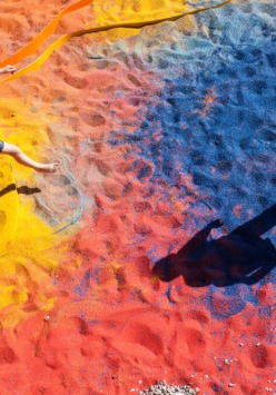 Photography promoting the exhibition