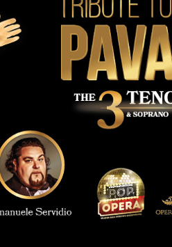 Graphics promoting the concert