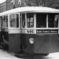 Trolleybuses at turning points of history