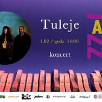 Graphics promoting the concert