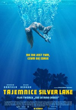 The poster shows the underwater depths and a woman in a white swimsuit in it