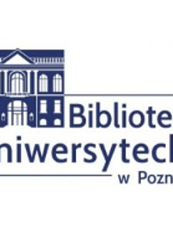 University Library logo in blue and white colours.
