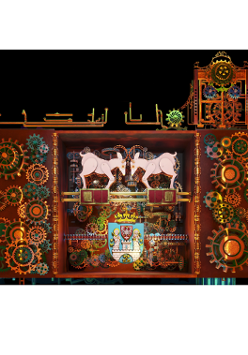 Graphics promoting the event