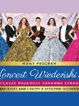Concert poster: picture of performers and information about the event.