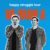 Graphics promoting the concert