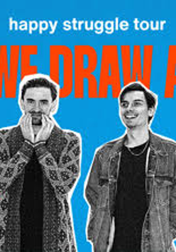 Graphics promoting the concert