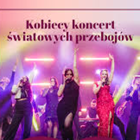 Graphics promoting the concert