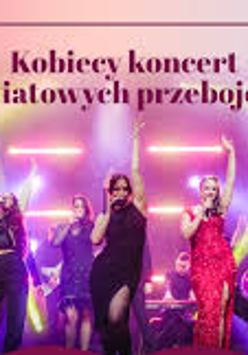 Graphics promoting the concert