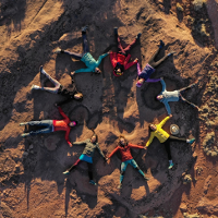 Photo from the movie - a circle made of women lying on a ground