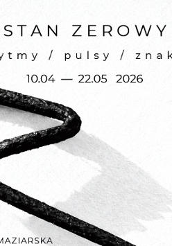 Graphics promoting the exhibition