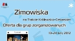 Ferie - Zimowiska na Trakcie Królewsko- Cesarskim