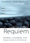 G. Faure - Requiem | Poznański Chór Kameralny