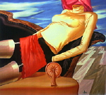 Angel Haitov. Matinee. 2003. Olej na płótnie, 80 x 90 cm
