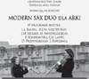 Koncert Modern Sax Duo dla Arki