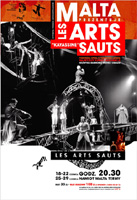 plakat przedstawienia KAYASSINE zespołu Les Arts Sauts (Francja)