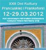 XXII Dni Kultury Francuskiej i Frankofonii