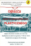 Zapisy do dziecięcego koła plastycznego