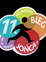 Obrazek służy promowaniu kolejnej edycji biegu Jońca. Przedstawia rysunkową postać, biegnącą pośród kolorowych kółek, na ciemny tle. Kółka zawierają napis 11 poznański bieg imienia ojca Józefa Jońca.